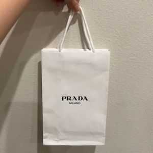 Prada shopping bag
